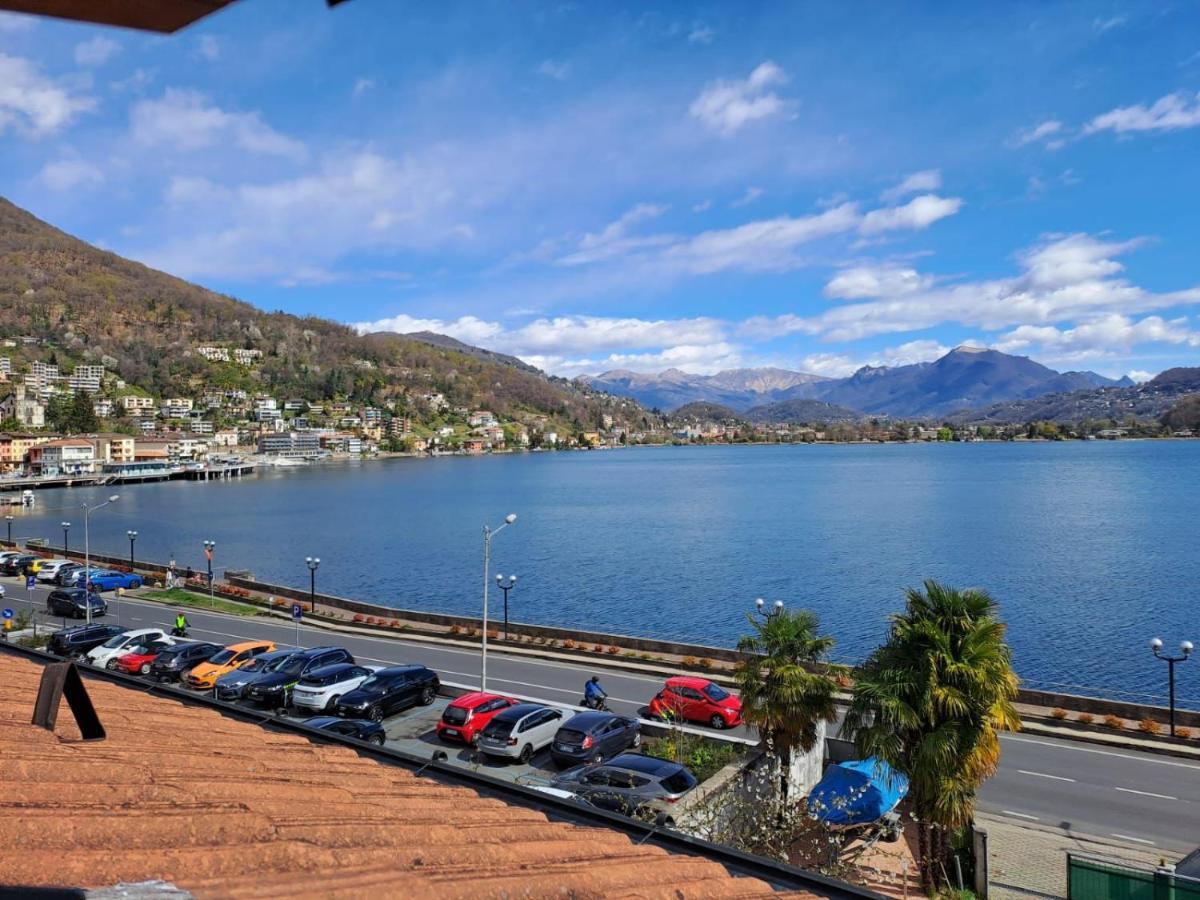 Villa Aida Lake View Ponte Tresa Exterior foto