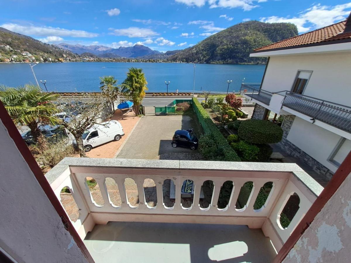 Villa Aida Lake View Ponte Tresa Exterior foto